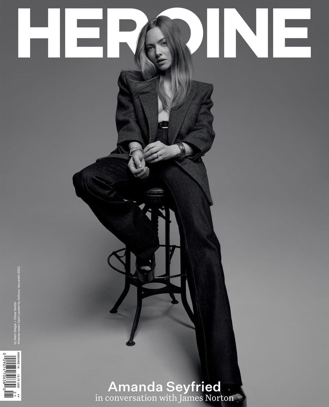 Amanda Seyfried for Heroine Magazine #16 时尚杂志封面，摄影师作品展示