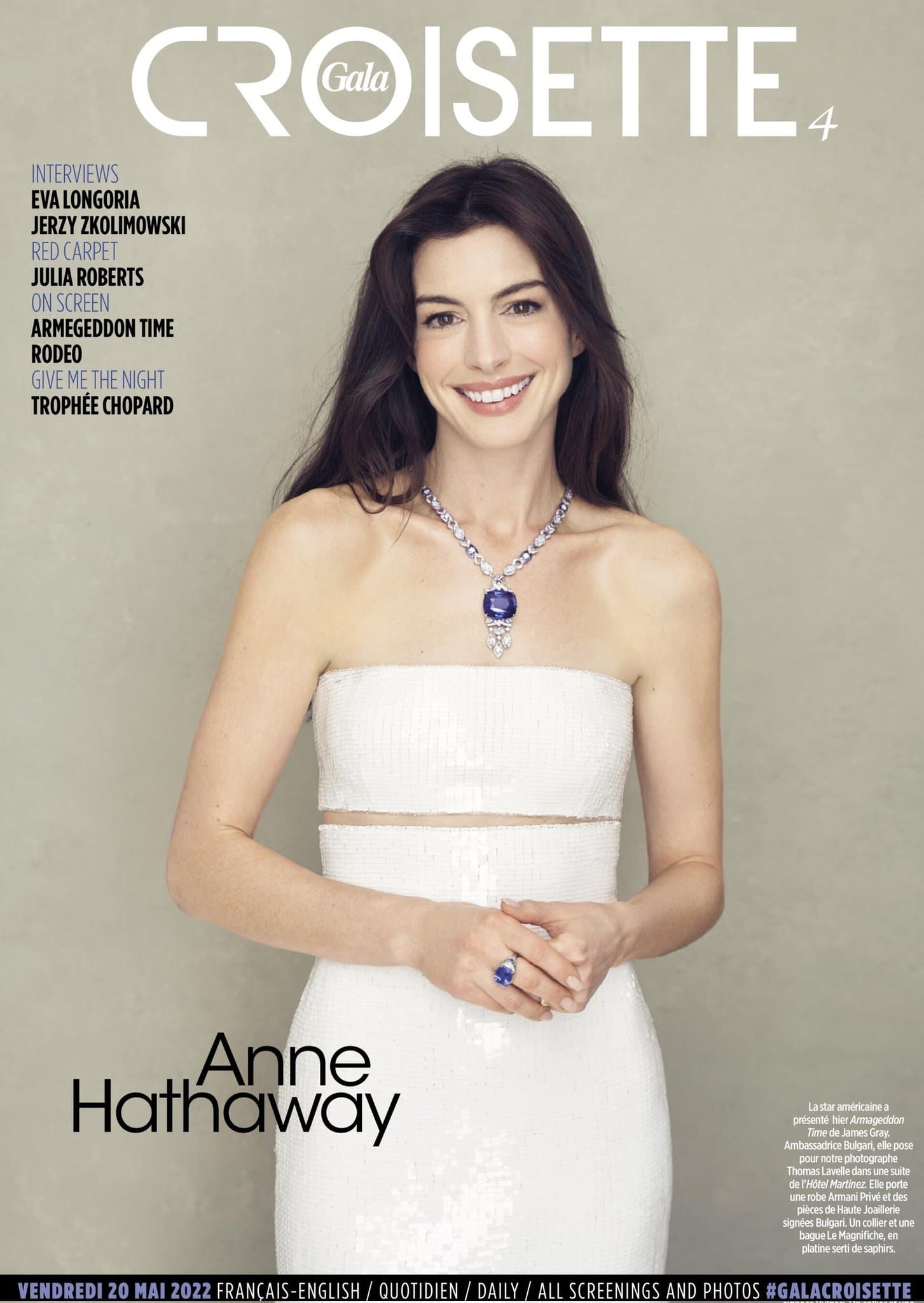 Anne Hathaway for Gala Croisette #4 时尚杂志封面，摄影师作品展示
