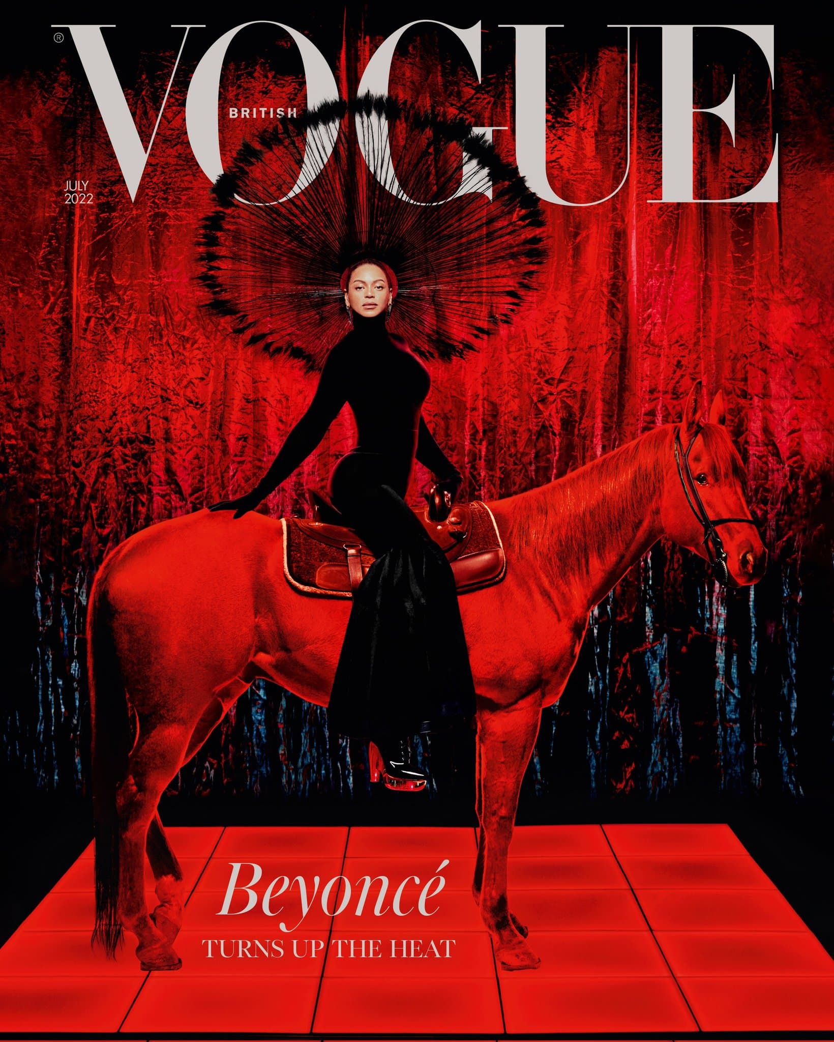 Beyonce for Vogue UK – July 2022 时尚杂志封面，摄影师作品展示