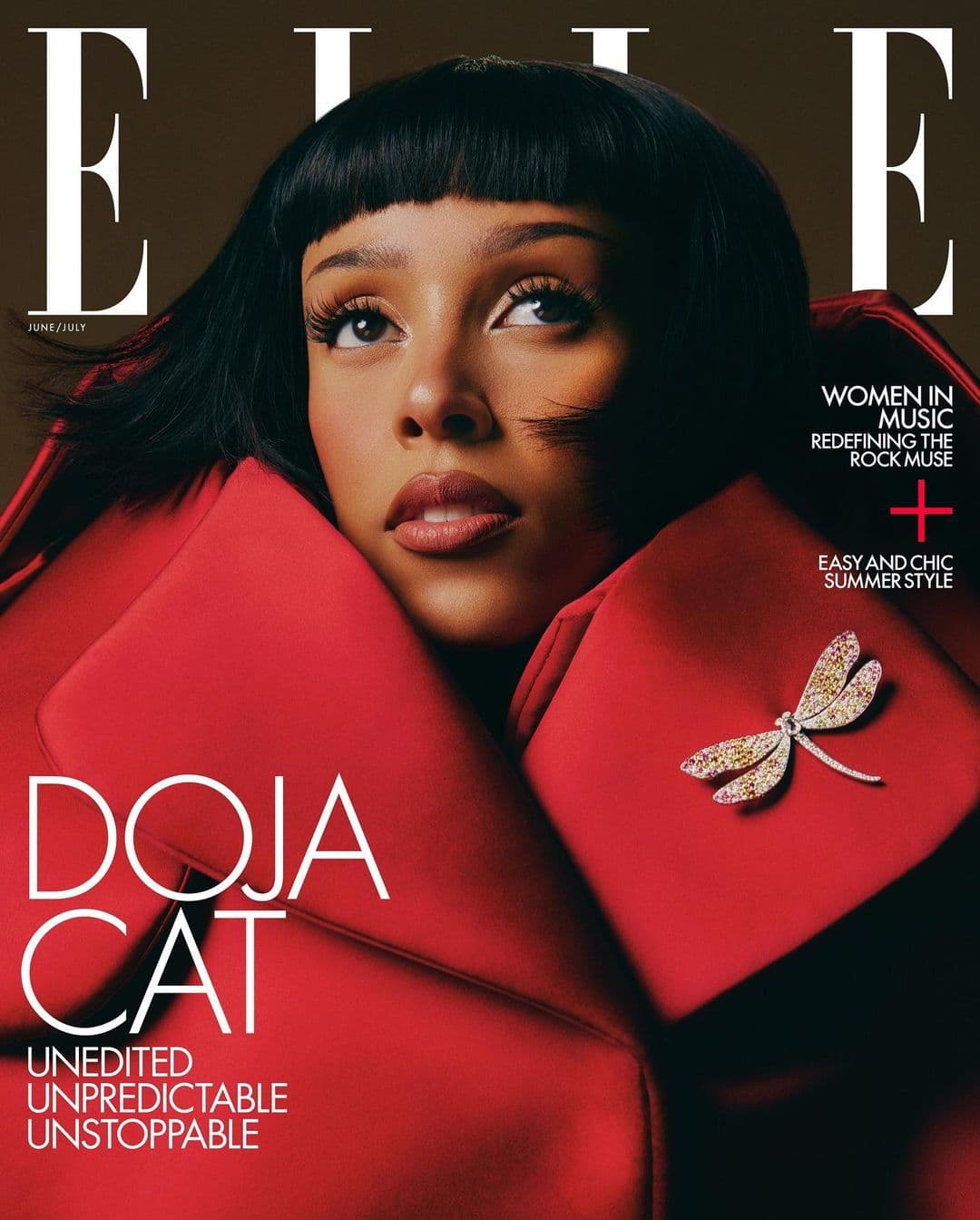 Doja Cat for Elle US – June/July 202 时尚杂志封面，摄影师作品展示