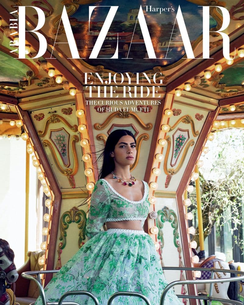 Harper’s Bazaar Arabia 时尚杂志封面，摄影师作品展示