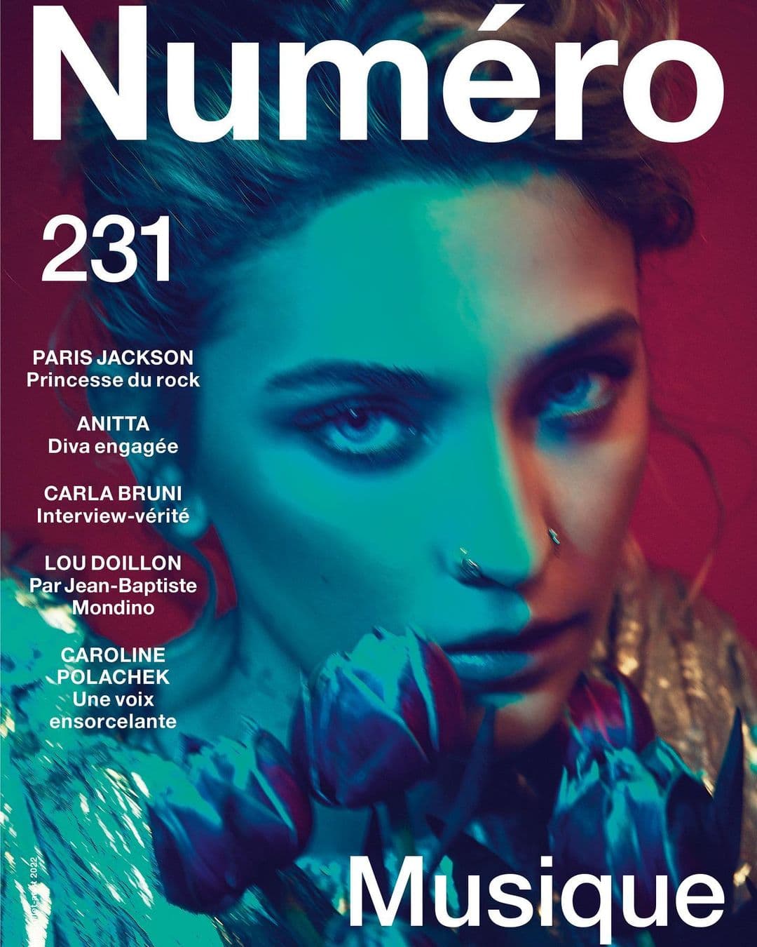 Paris Jackson for Numéro Magazine #231 时尚杂志封面，摄影师作品展示