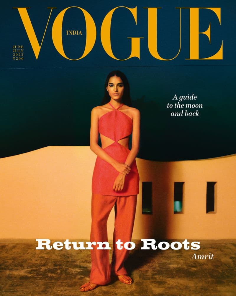 Vogue India June/July 2022 时尚杂志封面，摄影师作品展示
