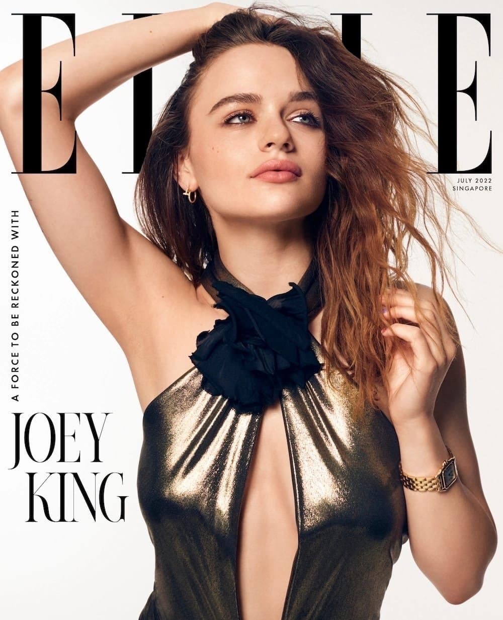Joey King for Elle Singapore – July 2022 时尚杂志封面，摄影师作品展示