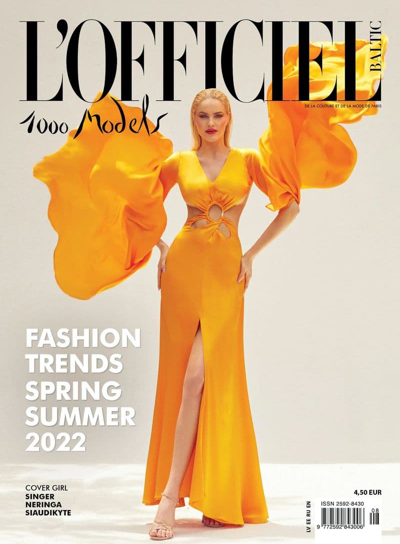 L’Officiel Baltics S/S 22 时尚杂志封面，摄影师作品展示
