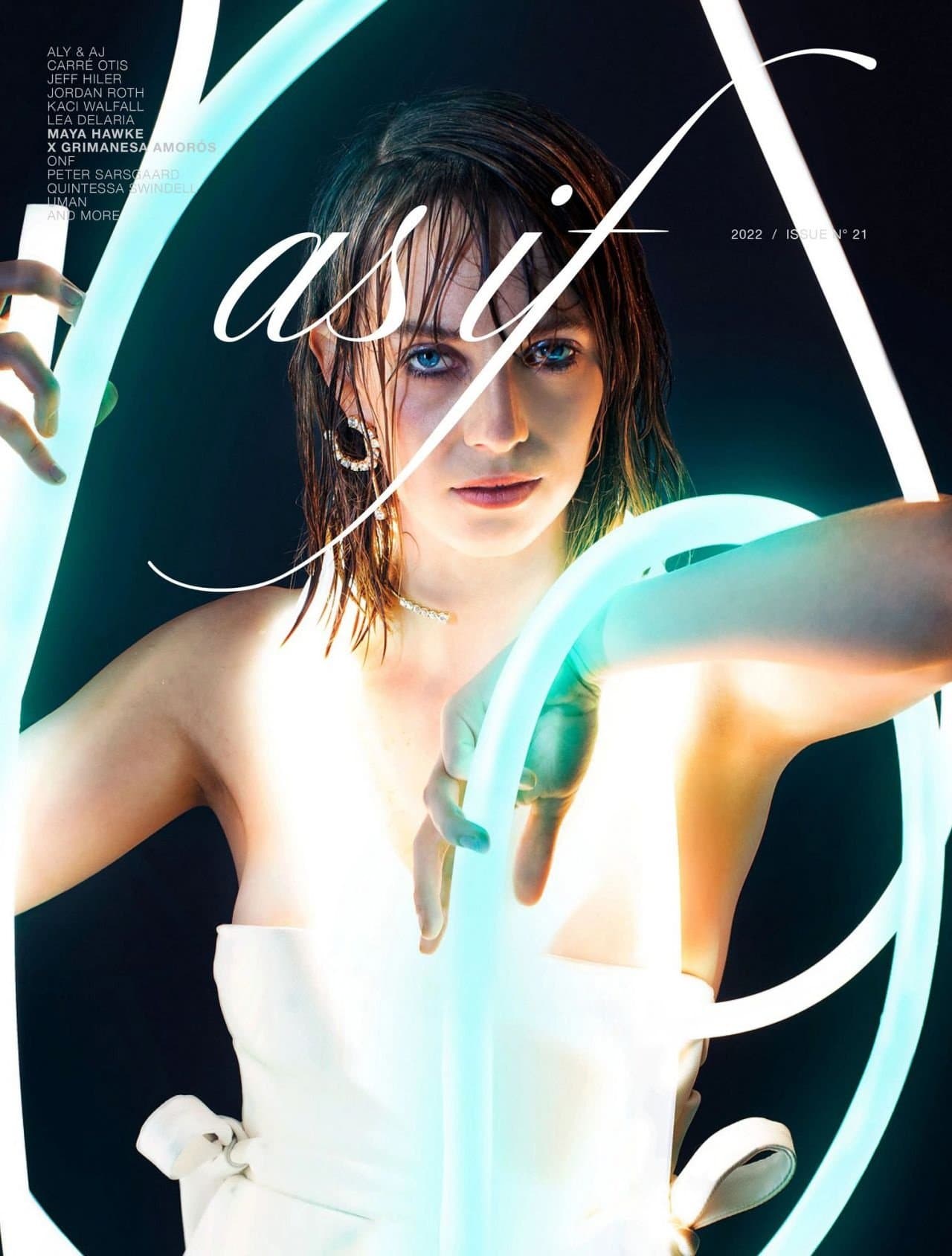 Maya Hawke for As If Magazine – Issue #21 时尚杂志封面，摄影师作品展示