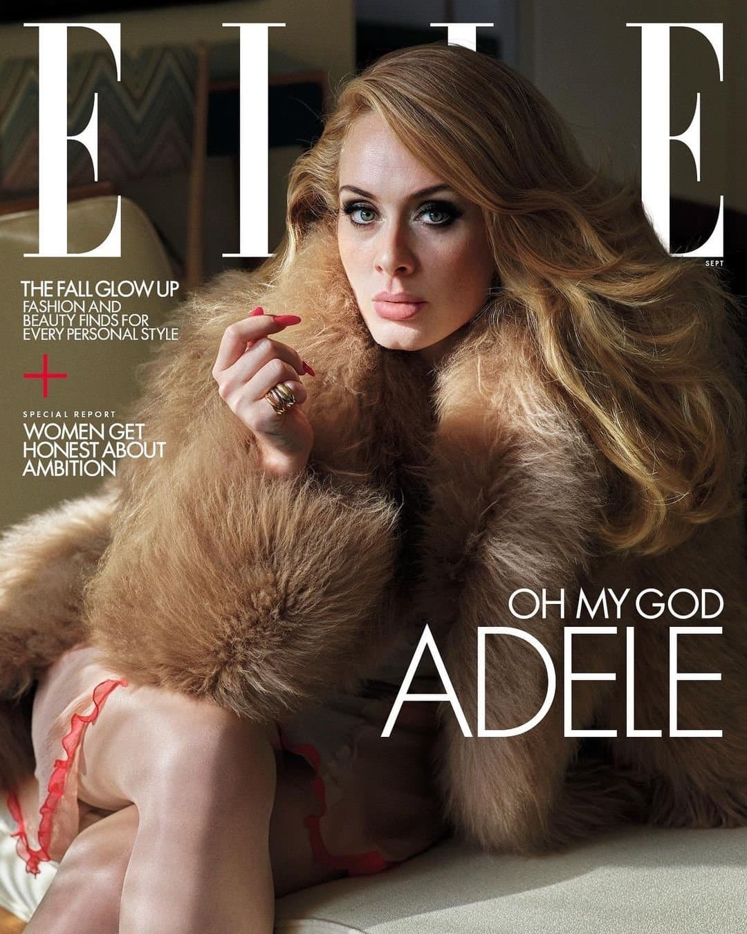 Adele for Elle US – September 2022 时尚杂志封面，摄影师作品展示