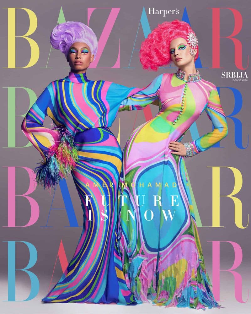 Harper’s Bazaar Serbia Future is Now 时尚杂志封面，摄影师作品展示