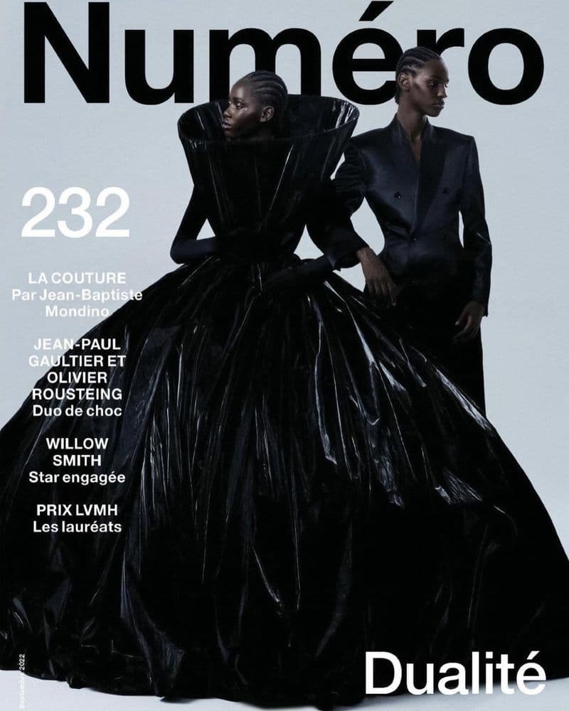 Numéro France #232 September 2022 时尚杂志封面，摄影师作品展示