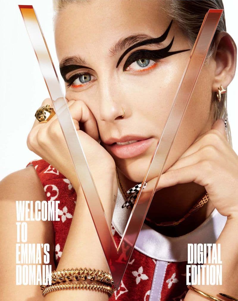 V Magazine July 2022 Digital 时尚杂志封面，摄影师作品展示