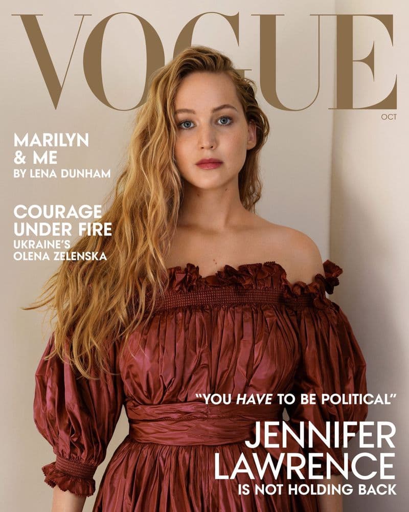 American Vogue October 2022 时尚杂志封面，摄影师作品展示