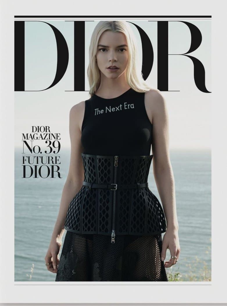 Anya Taylor-Joy for Dior Magazine #39 时尚杂志封面，摄影师作品展示