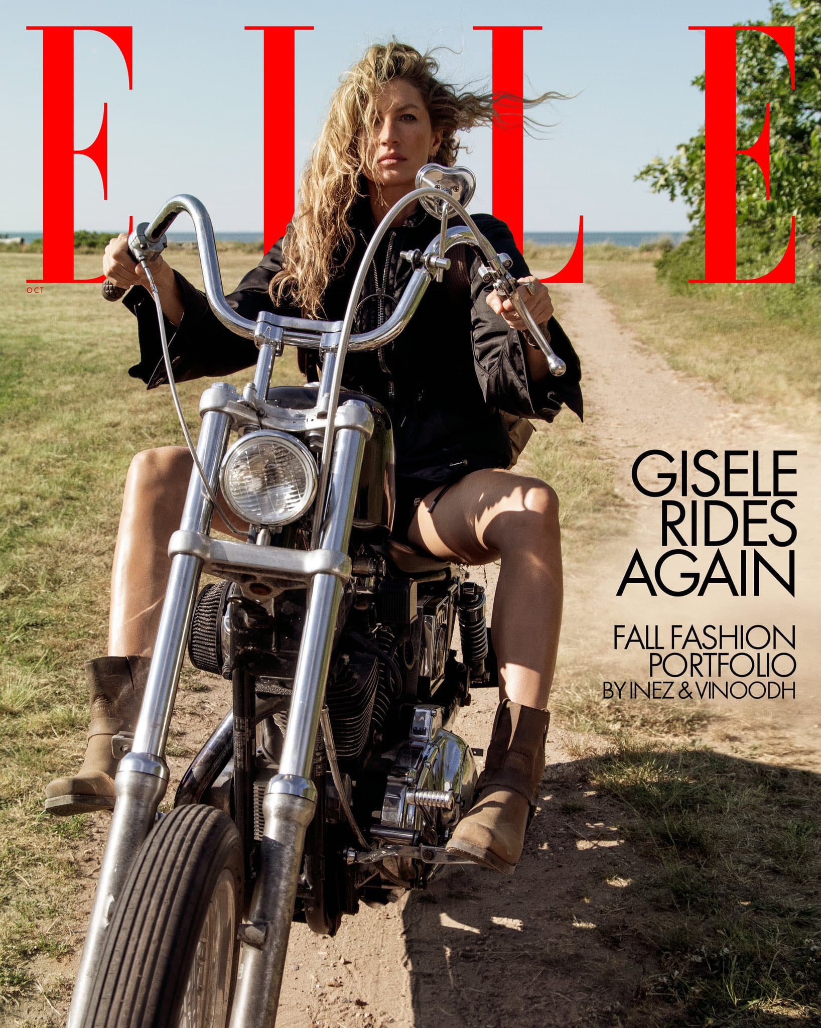 Elle, October 2022, Gisele Bündchen 时尚杂志封面，摄影师作品展示