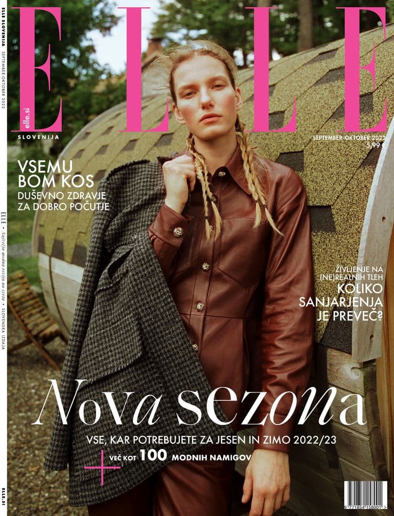 Elle Slovenia September 2022 时尚杂志封面，摄影师作品展示