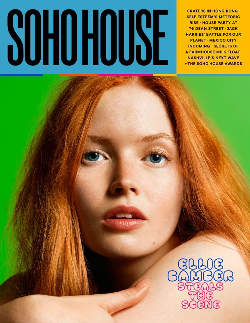 Ellie Bumber – Soho House magazine 时尚杂志封面，摄影师作品展示