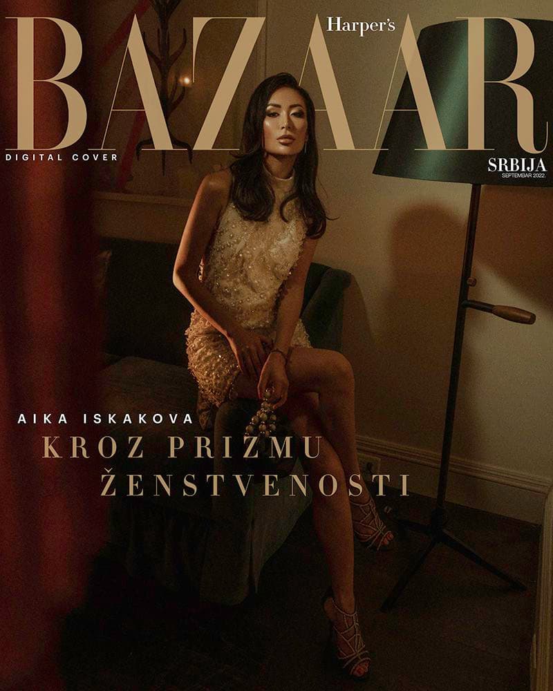 Harper’s Bazaar Serbia September 2022 时尚杂志封面，摄影师作品展示
