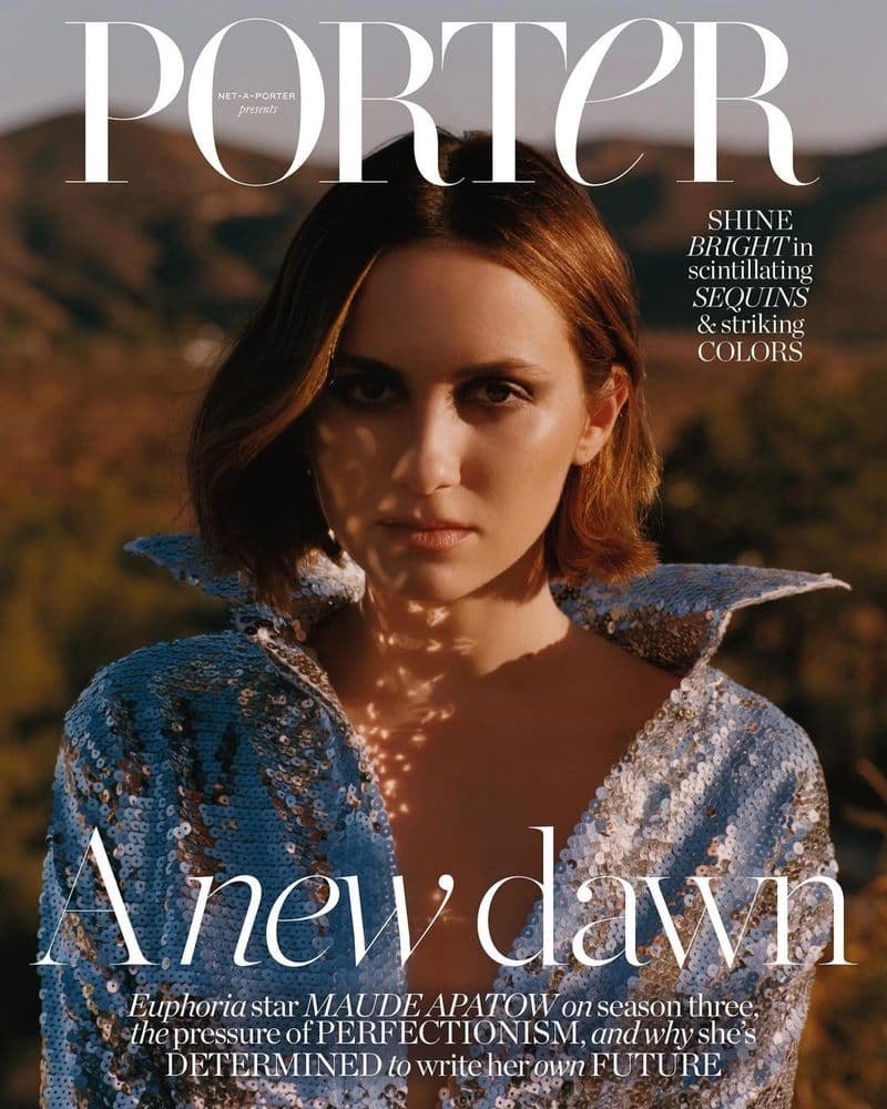 Maude Apatow – Porter Magazine September 时尚杂志封面，摄影师作品展示