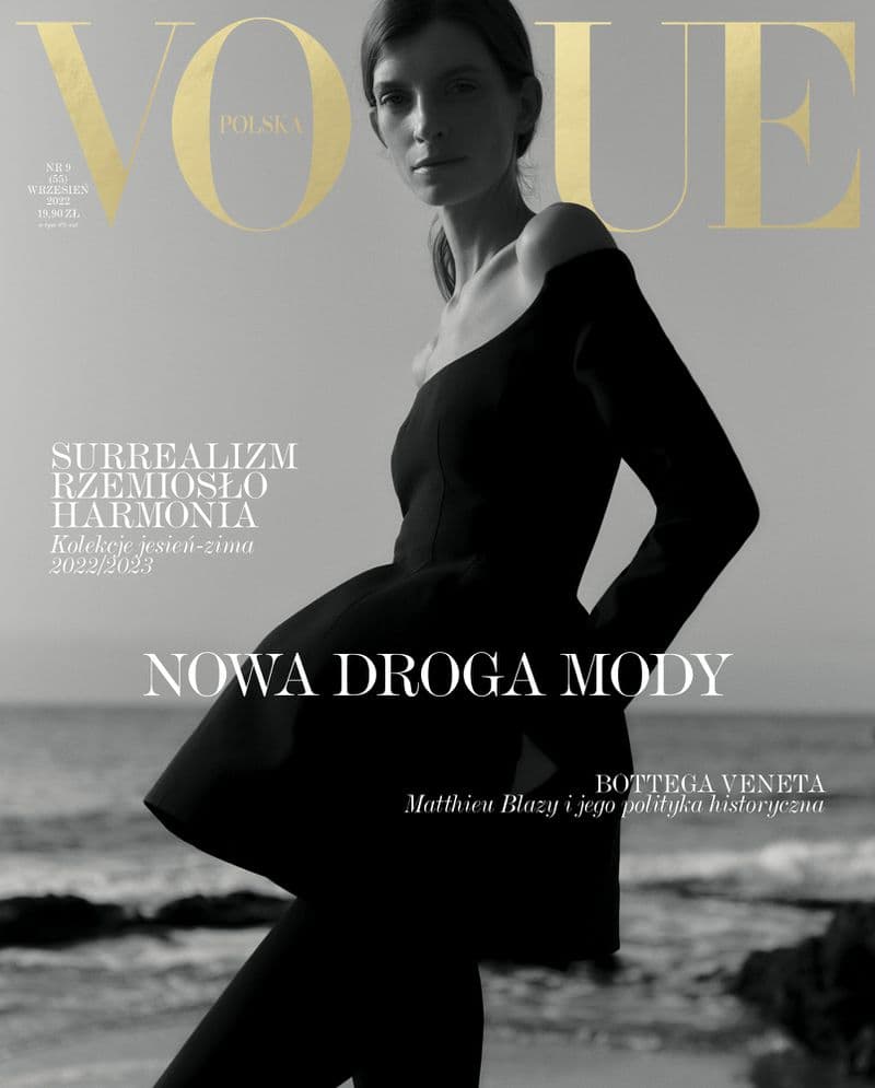 Vogue Polska September 2022 时尚杂志封面，摄影师作品展示
