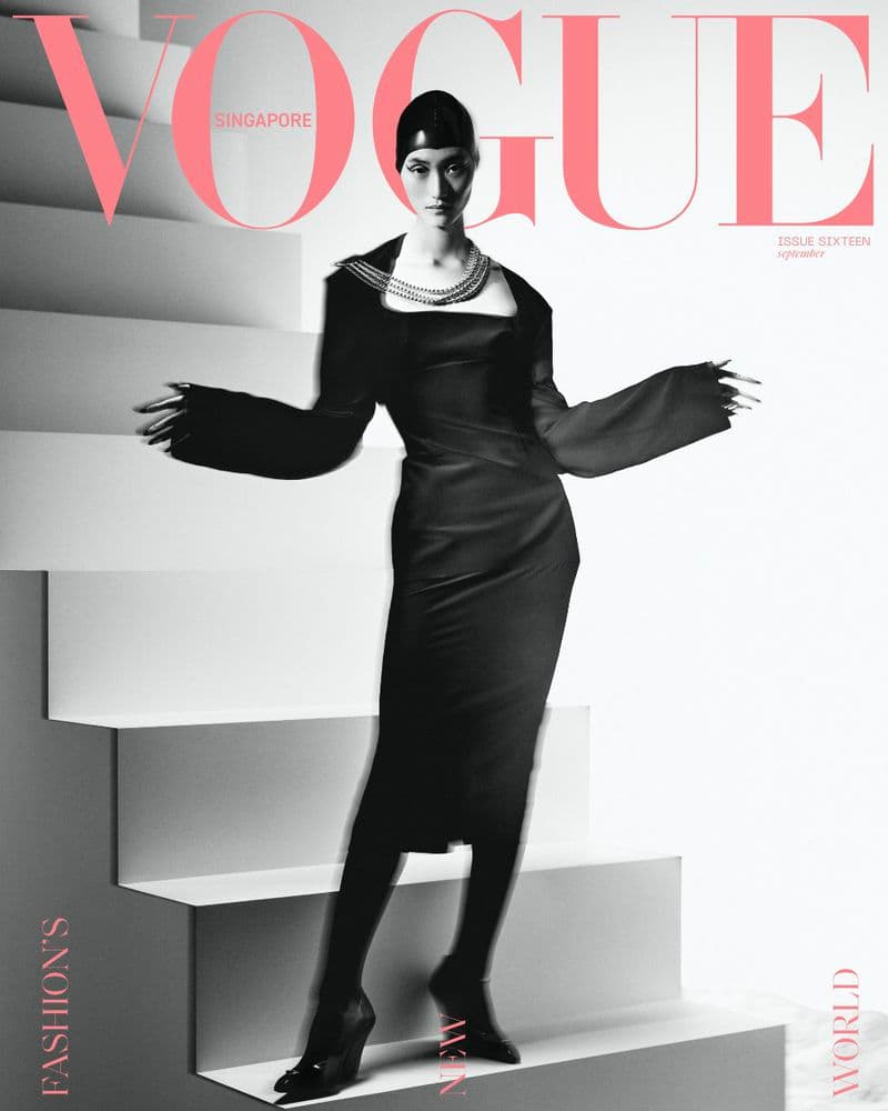 Vogue Singapore September 2022 时尚杂志封面，摄影师作品展示