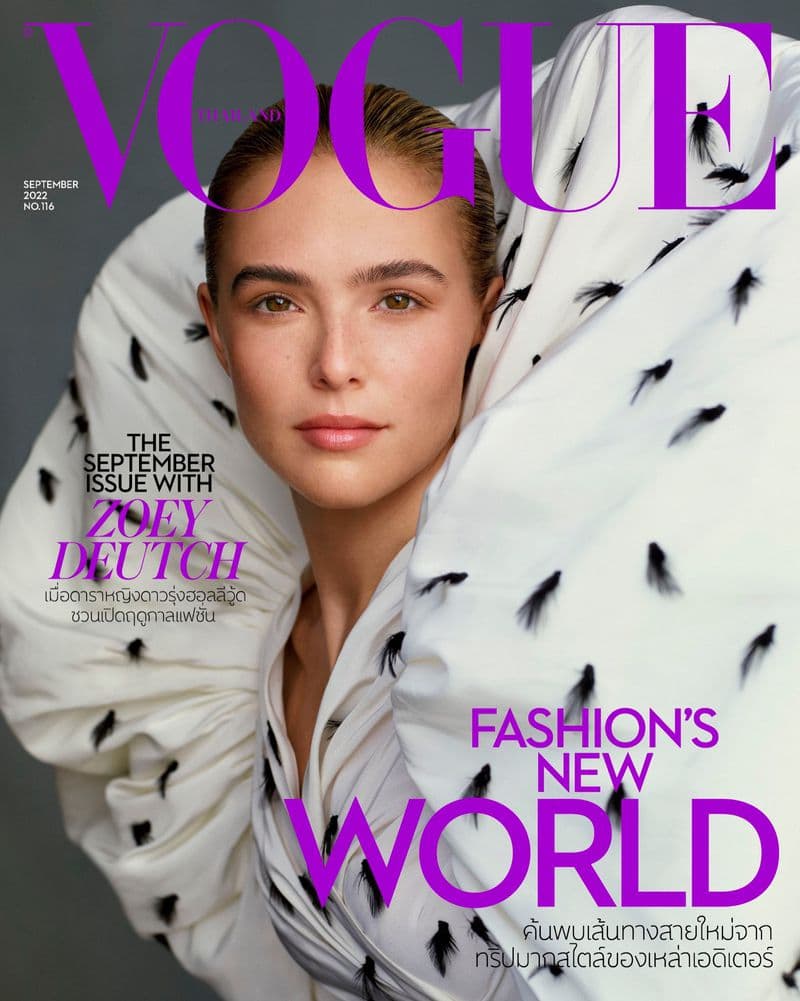 Vogue Thailand September 2022 时尚杂志封面，摄影师作品展示