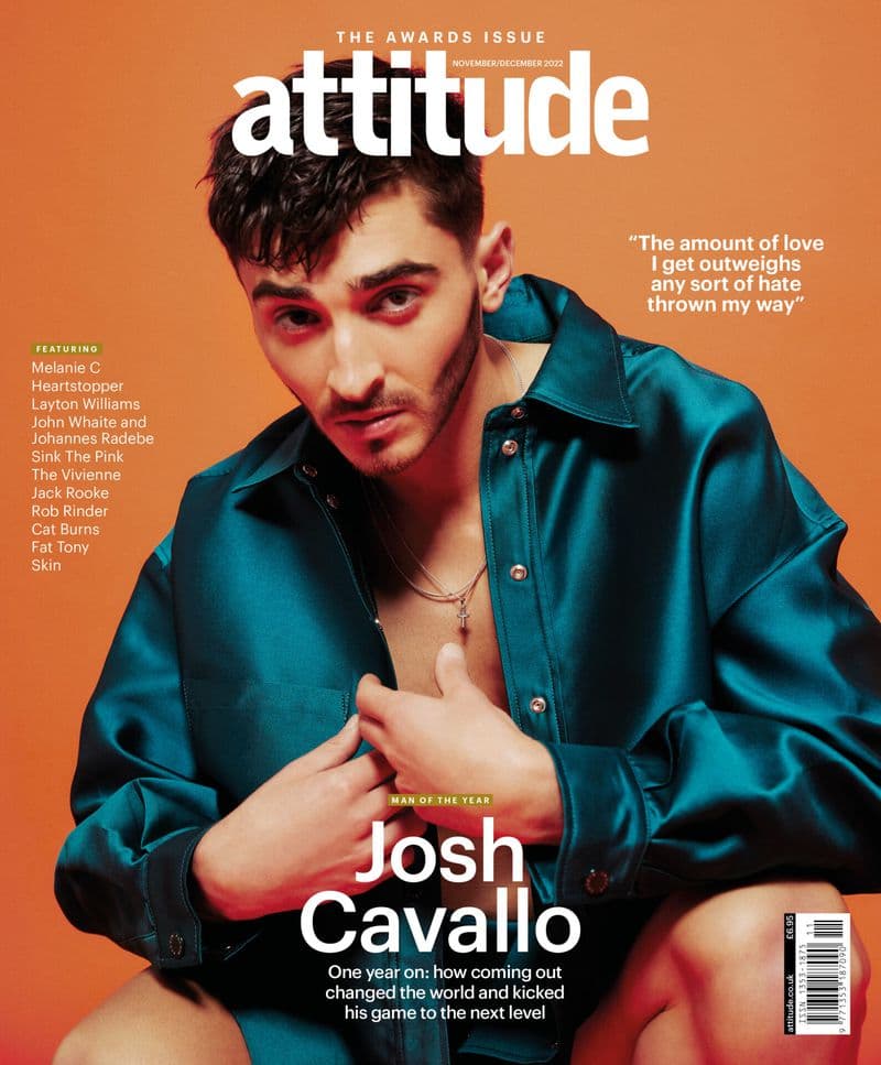 Attitude Magazine October 2022 时尚杂志封面，摄影师作品展示
