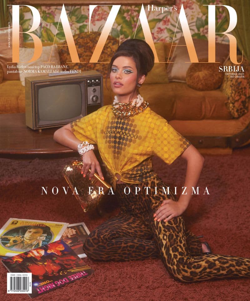 Harper’s BAZAAR Serbia Print Cover 2022 时尚杂志封面，摄影师作品展示