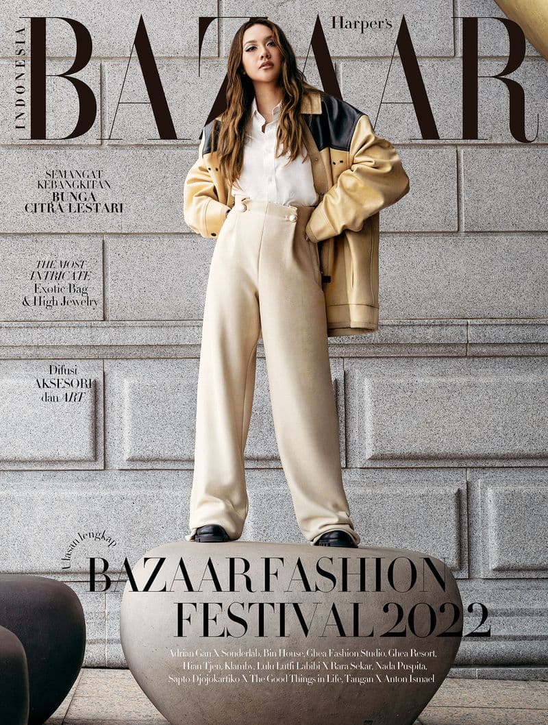Harper’s Bazaar Indonesia October 2022 时尚杂志封面，摄影师作品展示