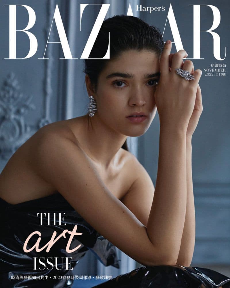 Harper’s Bazaar Taiwan November 2022 时尚杂志封面，摄影师作品展示
