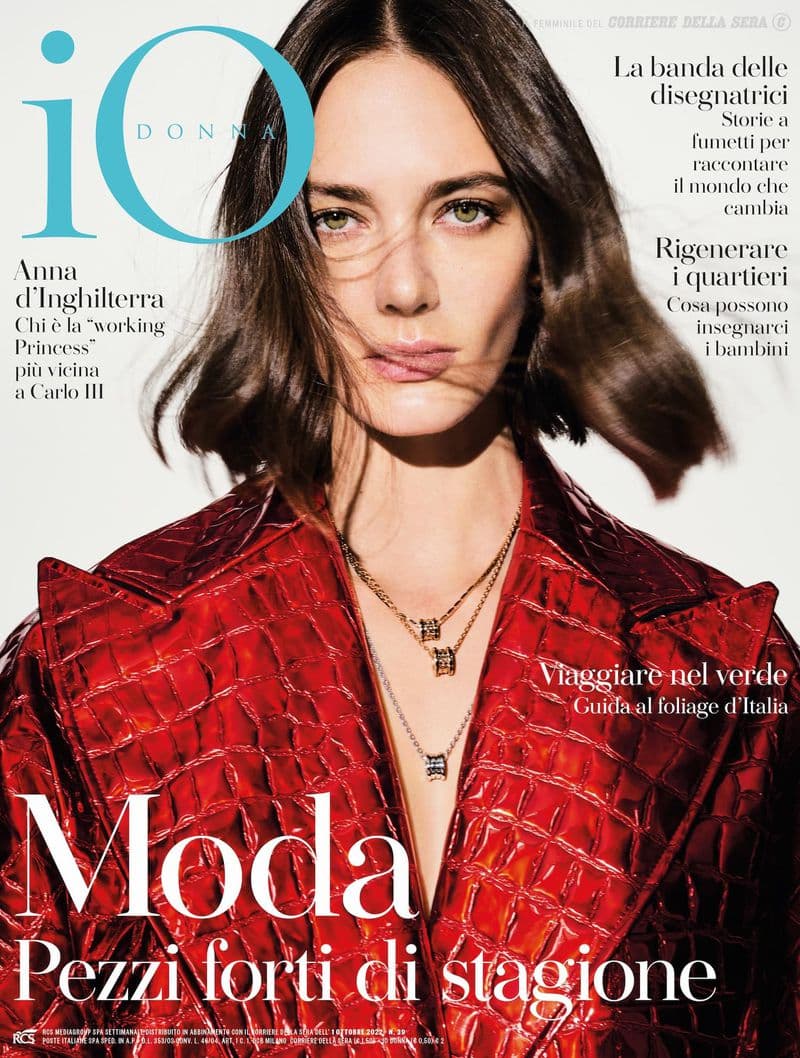 IO Donna October 2022 时尚杂志封面，摄影师作品展示