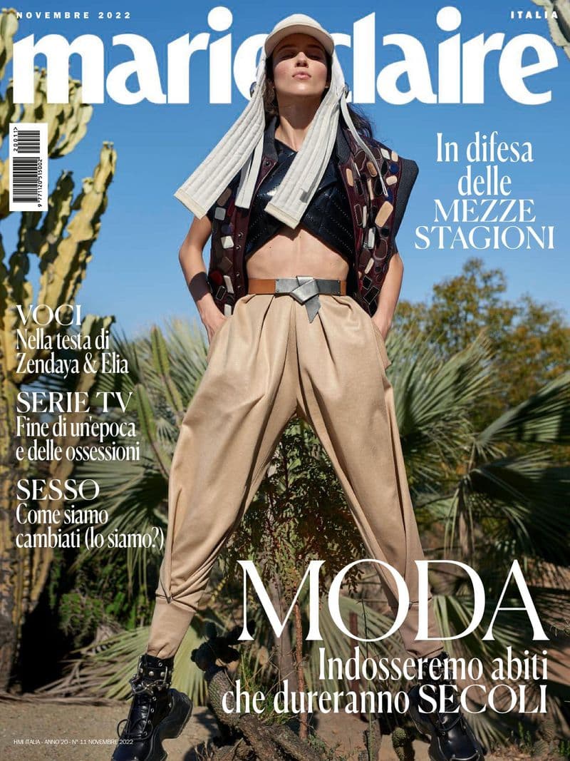 Marie Claire Italia November 2022 时尚杂志封面，摄影师作品展示