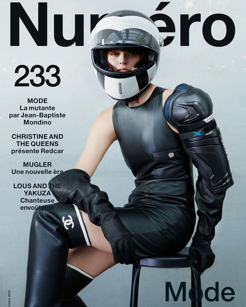 Numéro France #233 October 2022 时尚杂志封面，摄影师作品展示