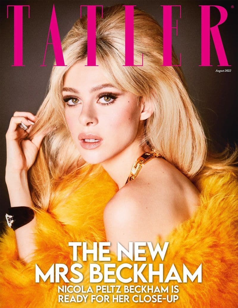 Tatler’s UK August 2022 时尚杂志封面，摄影师作品展示