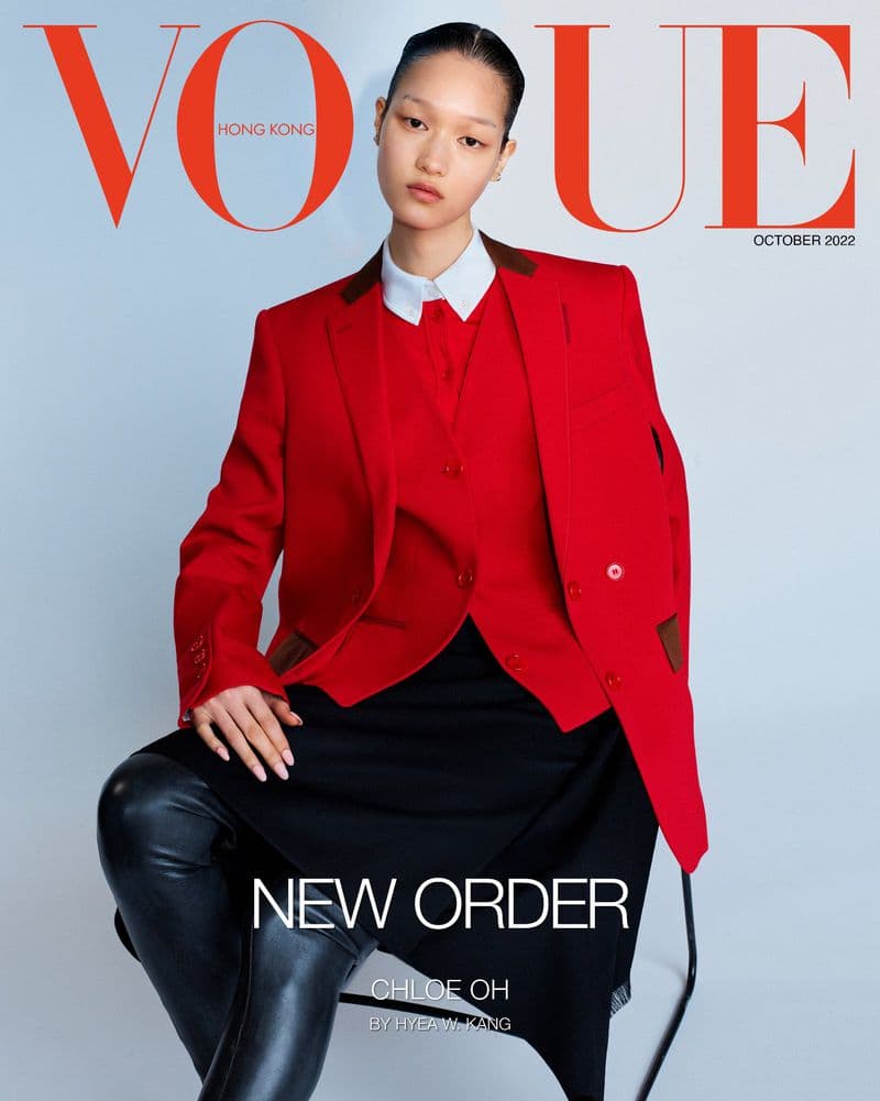 Vogue Hong Kong October 2022 时尚杂志封面，摄影师作品展示