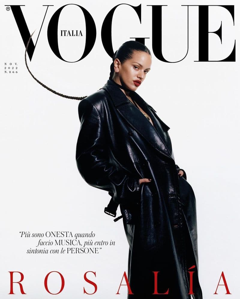 Vogue Italia November 2022 时尚杂志封面，摄影师作品展示