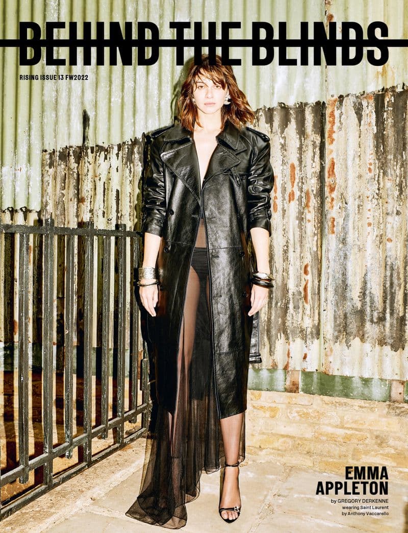 Behind the Blinds F/W 22 RISING 时尚杂志封面，摄影师作品展示