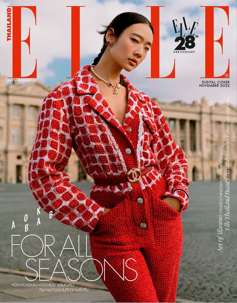 Elle Thailand November 2022 时尚杂志封面，摄影师作品展示