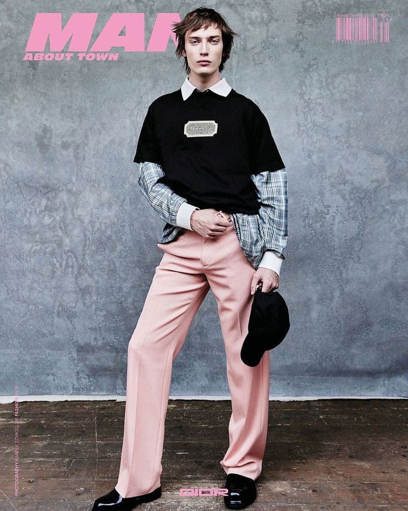 Man About Town Winter/Spring 2022 时尚杂志封面，摄影师作品展示