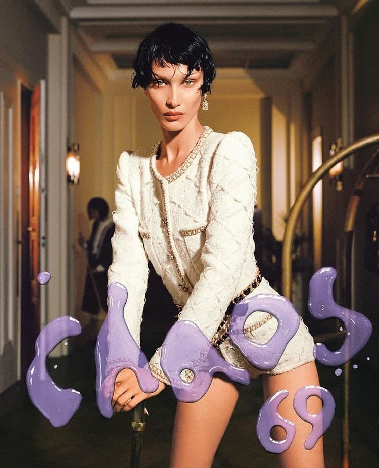 Bella Hadid for Chaos SixtyNine 2022 时尚杂志封面，摄影师作品展示