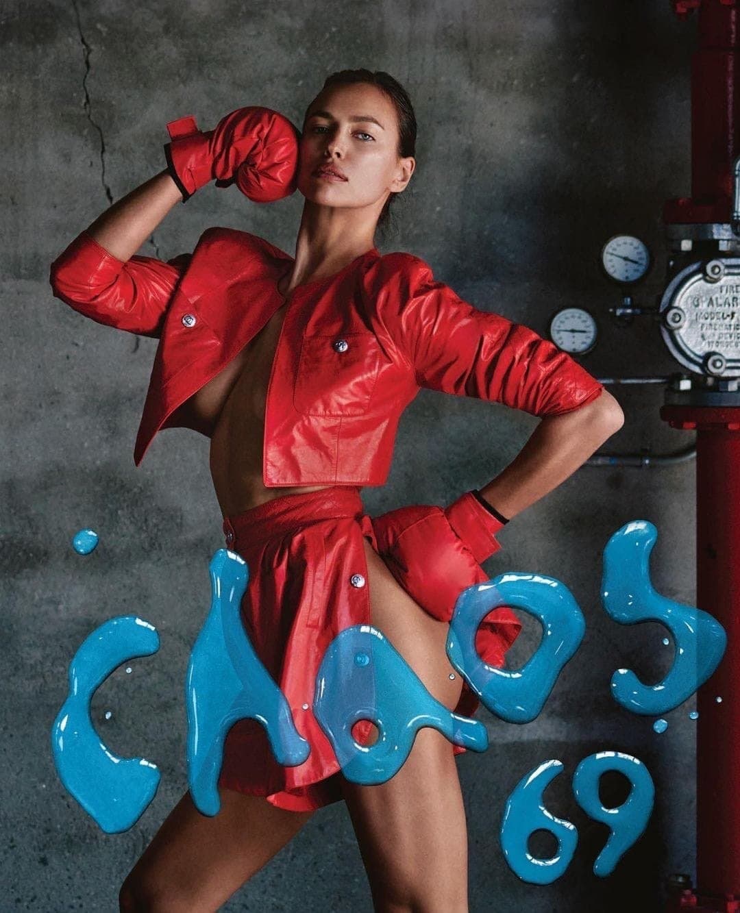 Irina Shayk for Chaos SixtyNine 2022 时尚杂志封面，摄影师作品展示
