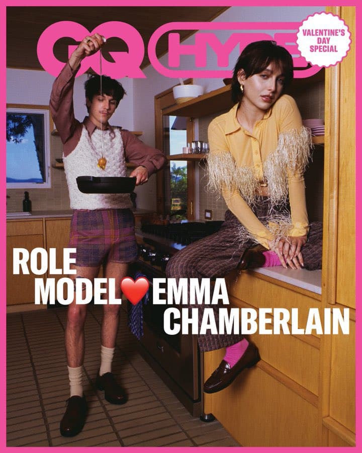 GQ Hype, Emma Chamberlain &amp; Role Model 时尚杂志封面，摄影师作品展示