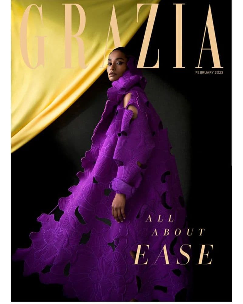 Grazia Bulgaria February 2023 时尚杂志封面，摄影师作品展示