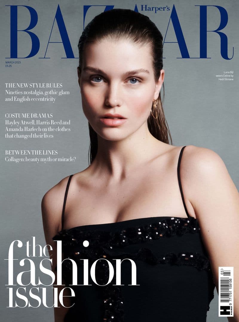 Harper’s Bazaar UK March 2023 时尚杂志封面，摄影师作品展示