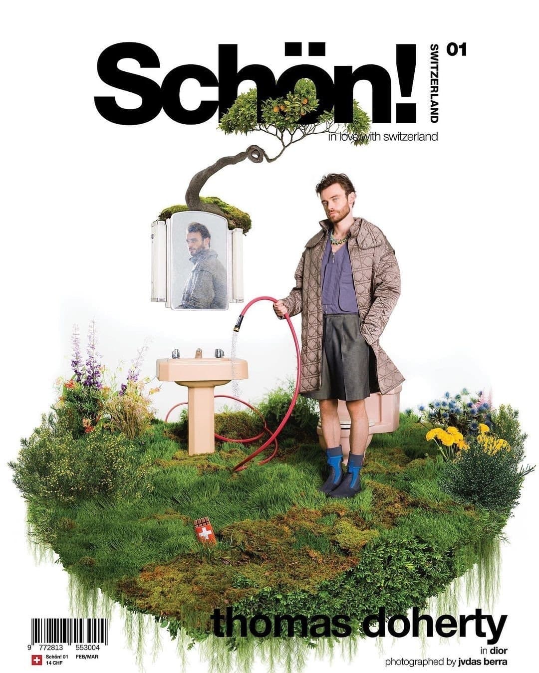 Thomas Doherty for Schön! Switzerland #1 时尚杂志封面，摄影师作品展示