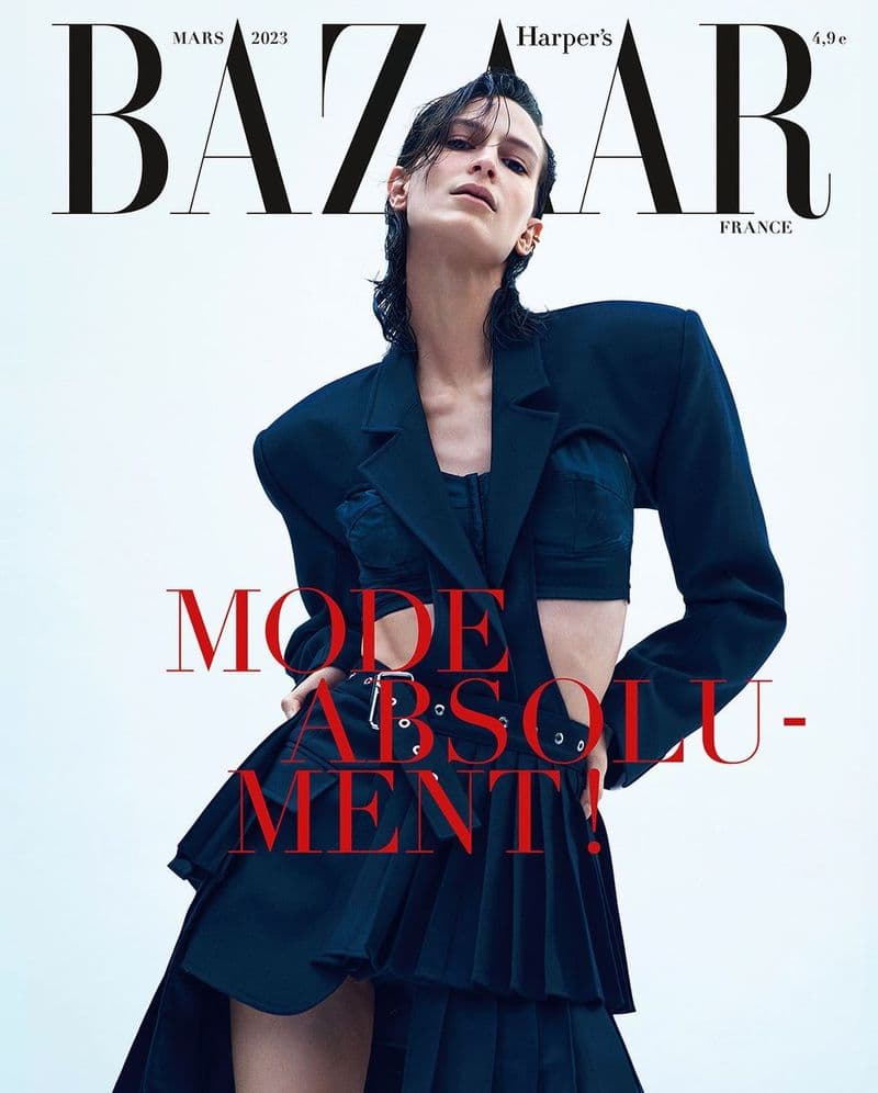 Harper’s Bazaar France #1 March 2023 时尚杂志封面，摄影师作品展示