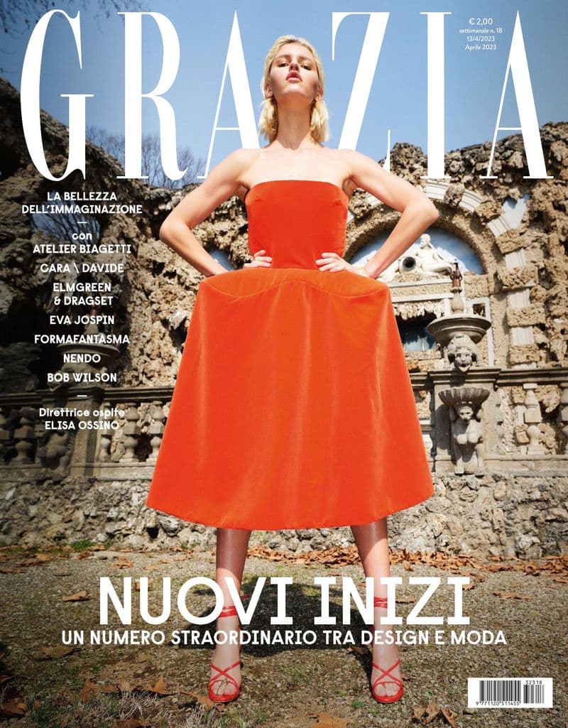 Grazia Italy 2023 April 13 时尚杂志封面，摄影师作品展示