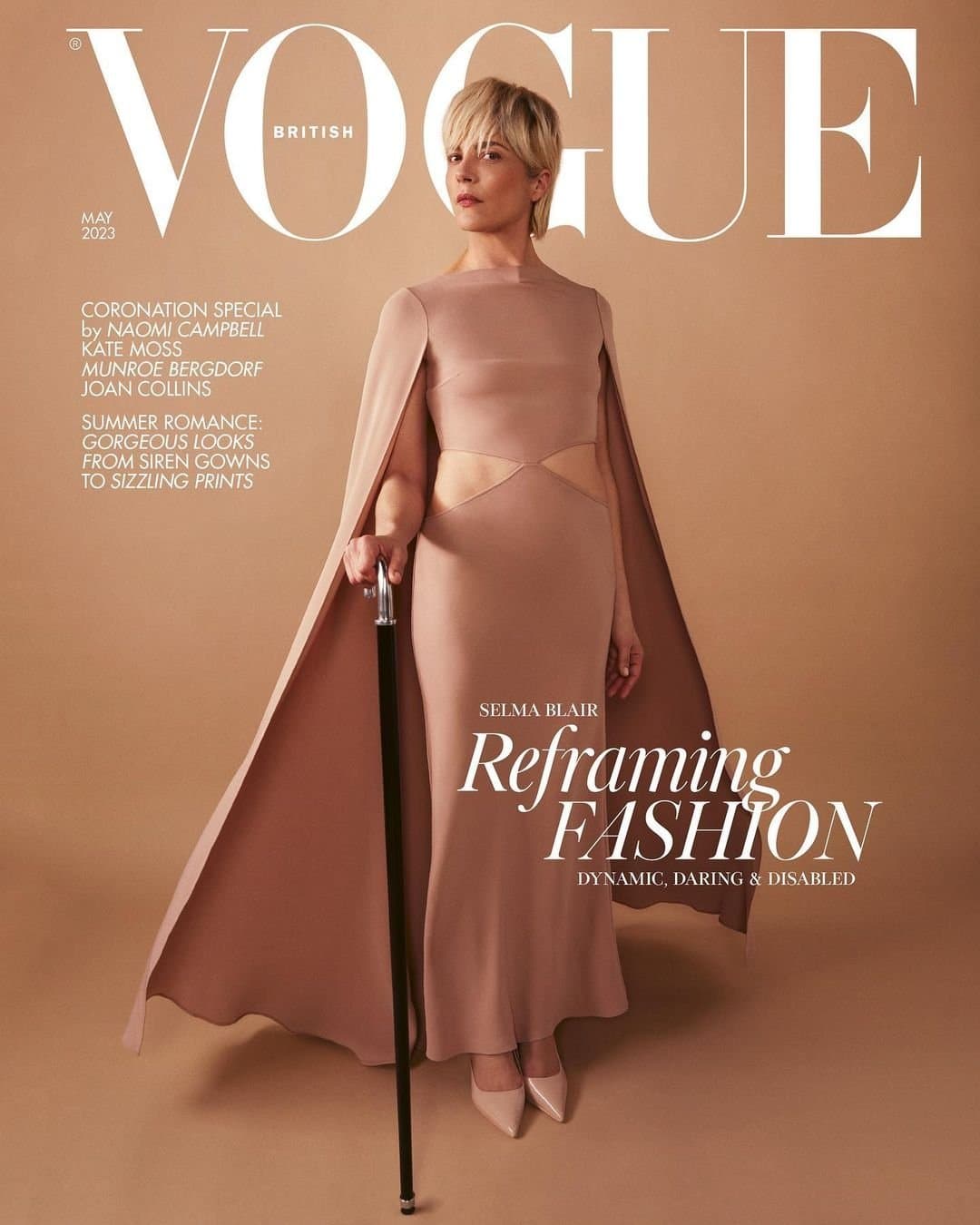 Selma Blair for Vogue UK – May 2023 时尚杂志封面，摄影师作品展示