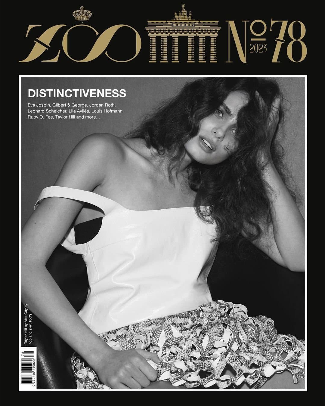 Taylor Hill for Zoo Magazine #78 时尚杂志封面，摄影师作品展示