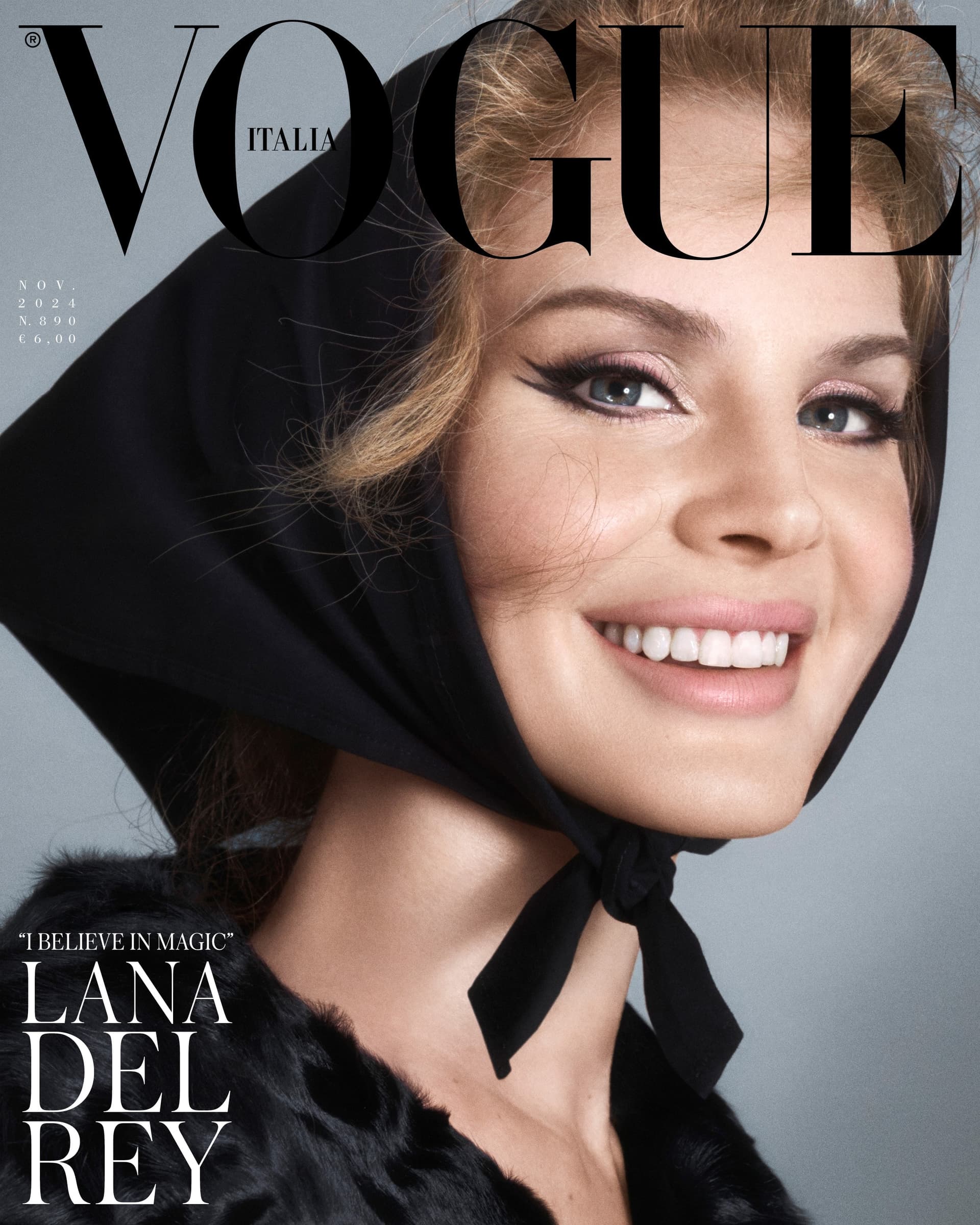 Vogue Italia November 2024 : Lana Del Rey