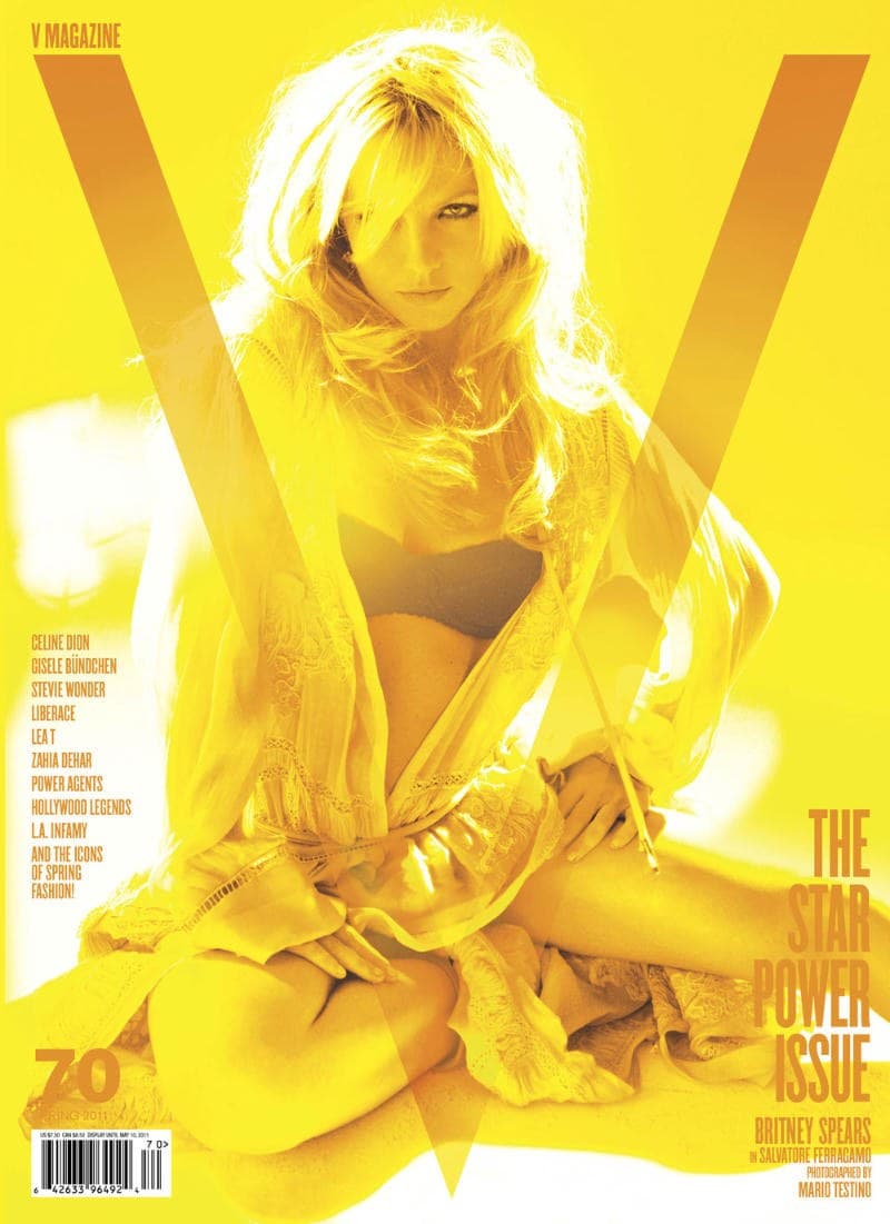 Britney Forever V #70 Spring 2011 时尚杂志封面,摄影师作品展示