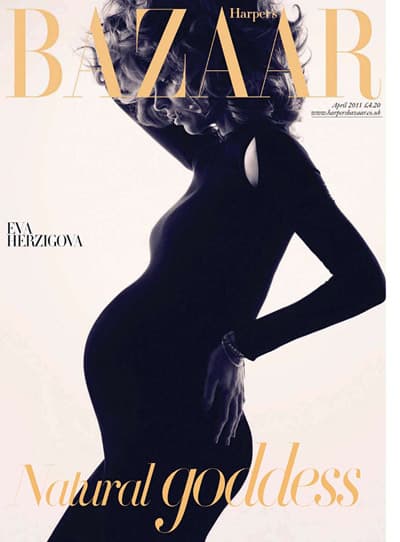 Harper’s Bazaar UK April 2011 Cover 时尚杂志封面,摄影师作品展示